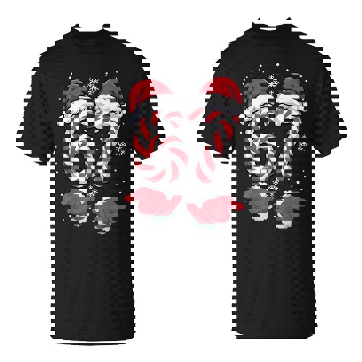 Xmas Viral 67 Candy Canes Santa Holiday Kids T-Shirt