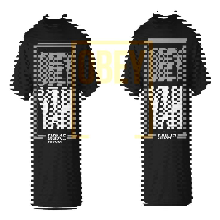 Yah Exodus 19 Tシャツ