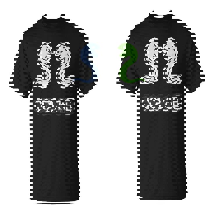 You & 巳《蛇》へび 巳年【どうぶつフレンズ】干支 十二支 2025 ゆるくて かわいい 動物 面白い Tシャツ