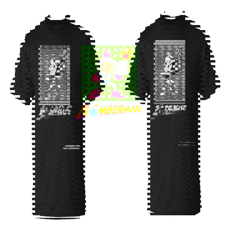 「ボンバーマン」白ボン（D） 長袖tシャツ Tシャツ