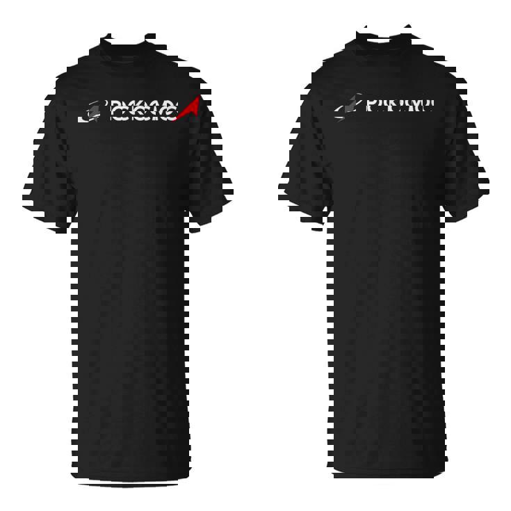 「ロスコスモス」ロシア宇宙機関キリル文字 Tシャツ