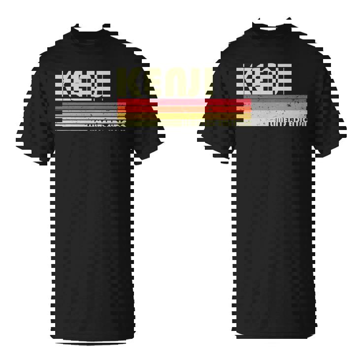 【けんじ ケンジ】名前 名字 家族お揃い ギャグ ネタ ウケ狙い 贈り物 ギフト 面白い おもしろ 長袖tシャツ Tシャツ