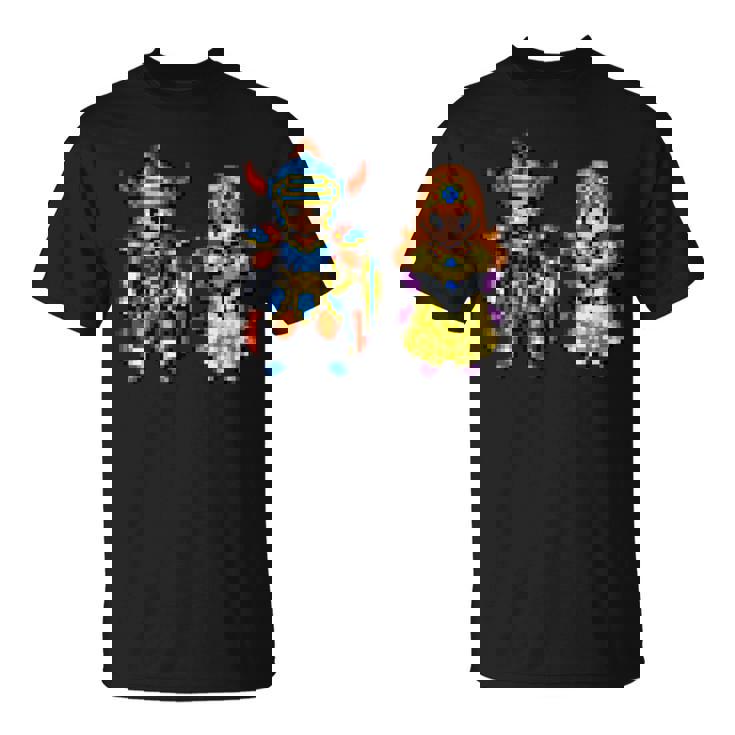 【公式】Hd-2D版『ドラゴンクエストi』キャラクタードット 長袖tシャツ Tシャツ