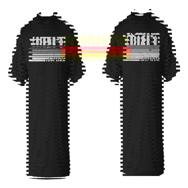 【山下 やました】名前 名字 家族お揃い ギャグ ネタ ウケ狙い 贈り物 ギフト 面白い おもしろ Tシャツ