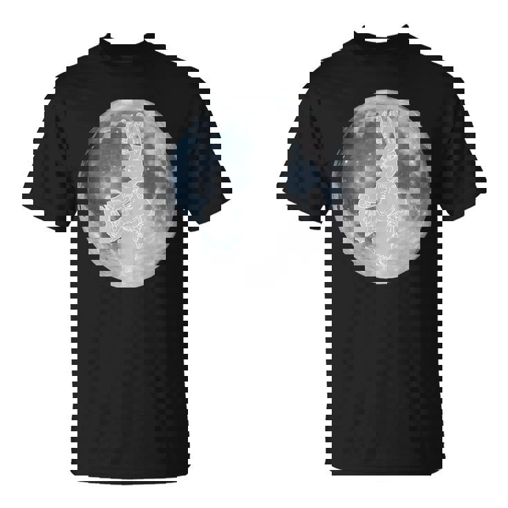 うさぎ星人 On The Moon Tシャツ