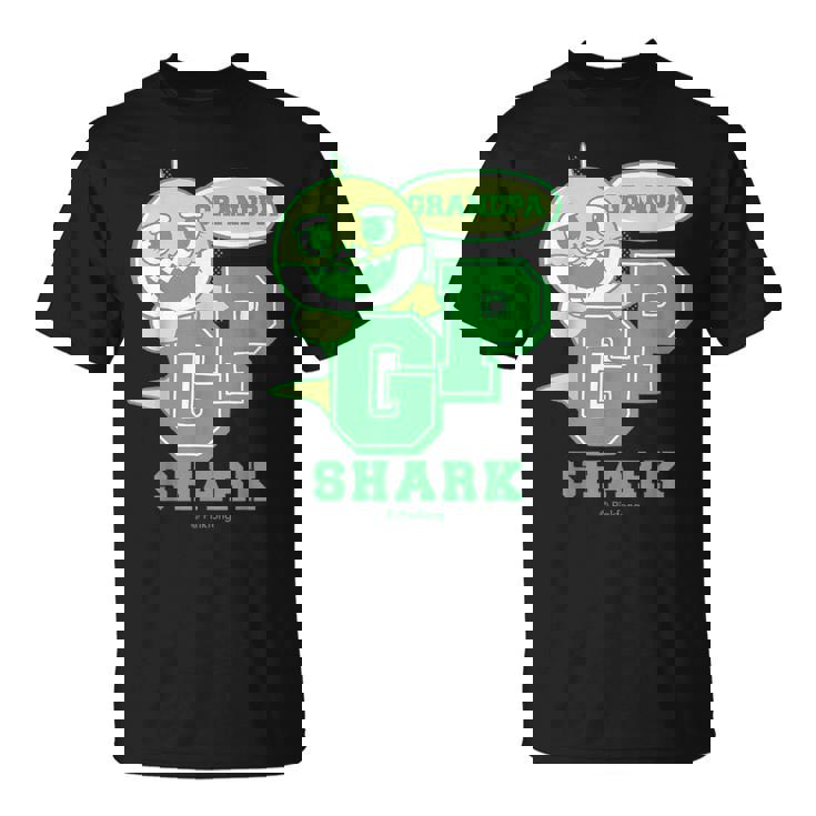 おじいちゃんシャーク・レトロ・ベイシャーク・サメもぞくプレゼント・キッズ・メンズ・ウーマンズ Tシャツ