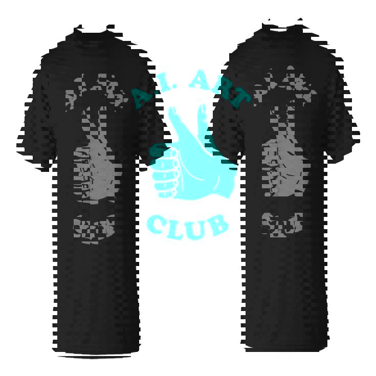 おもしろaiアートクラブ 人工知能 機械学習 Tシャツ