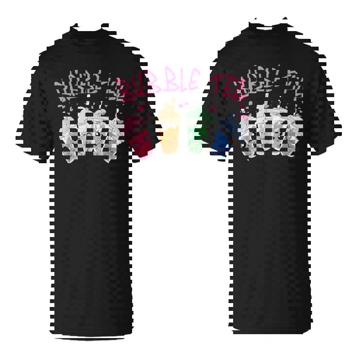 かわいいシャボン玉 ティーカップ 愛らしい集合 シャボン玉 Tシャツ