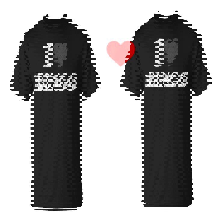 アイラブビンゴ アウトフィットビンゴ Tシャツ