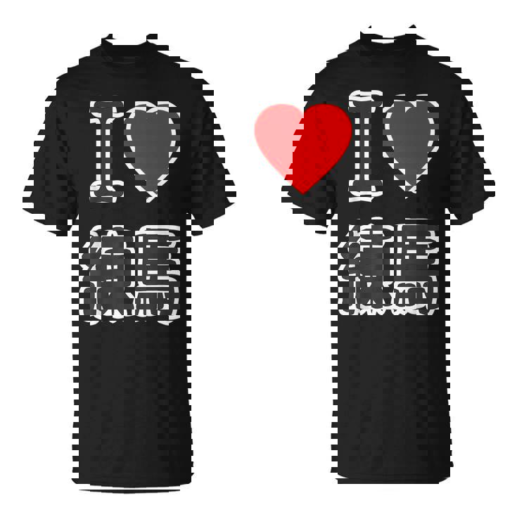 アイラブ・練馬（I Love ハート）練馬区 ビッグ 大きな文字【23区】ジモtティ 地元愛 面白い Tシャツ