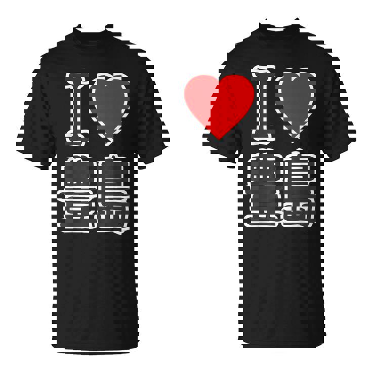 アイラブ・豊島（I Love ハート）豊島区 ビッグ 大きな文字【23区・東京都】ジモtティ 地元愛 面白い Tシャツ