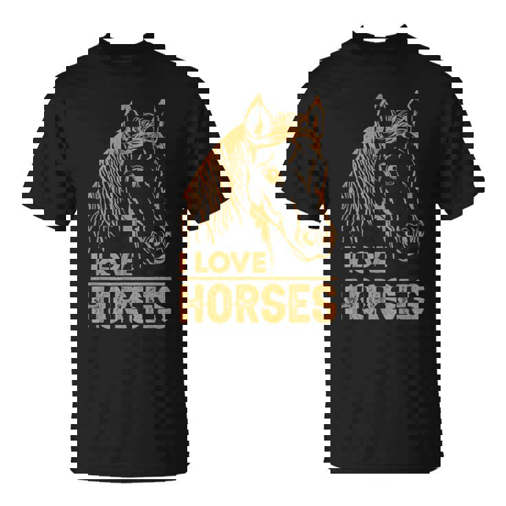 アイ・ラブ・ホース Tシャツ