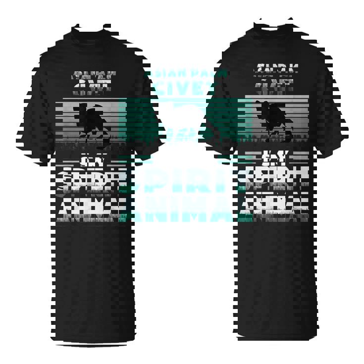 アジアンパームシベットは私のスピリットアニマルラバーです Tシャツ