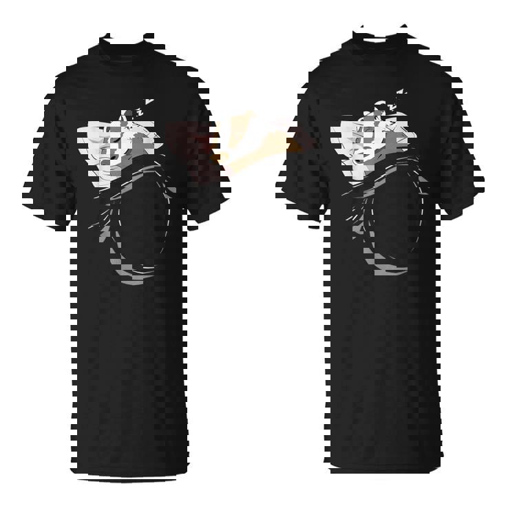 アナグマ 寝る動物 パジャマ お昼寝pj ギフト アナグマ Tシャツ