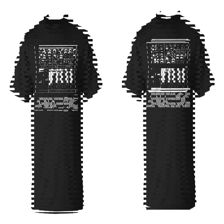 アナログシンセサイザー 音楽用シンセサイザー キーボード Tシャツ