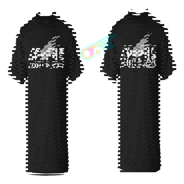 アポフィス 99942 小惑星彗星 2029年4月13日 Tシャツ