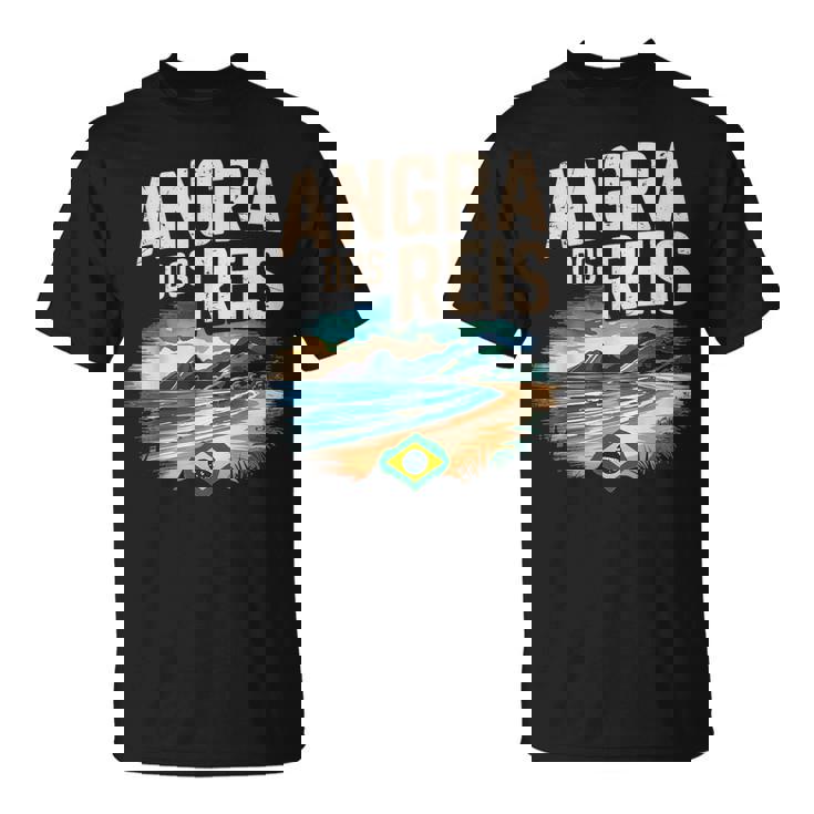 アングラ ドス レイス ブラジル シティ 旅行 旅 Tシャツ