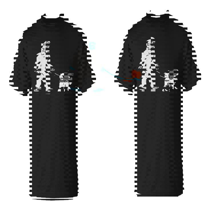 イエティウォーキングパピヨンクリプトゾロジー犬 Tシャツ