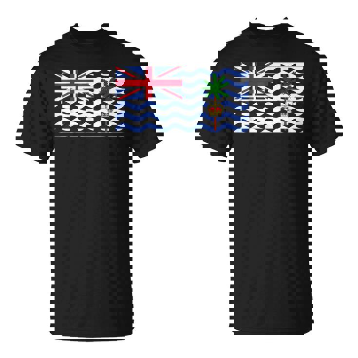 イギリス領インド洋地域の国旗 Tシャツ