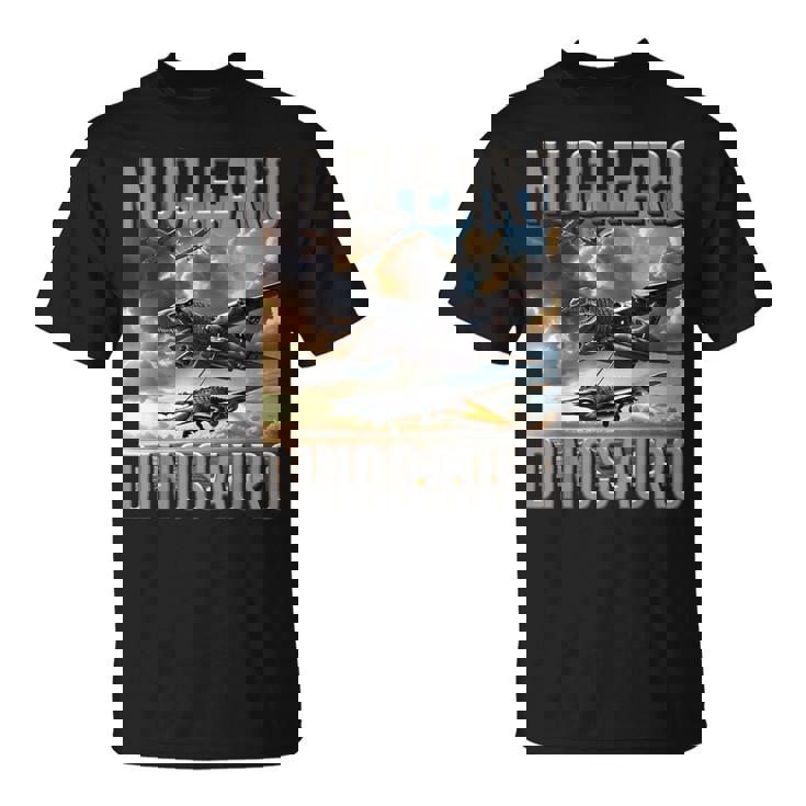 イタリア ブレイン ロット キャラクター ヌクレアロ 恐竜 キッズ ミーム Tシャツ