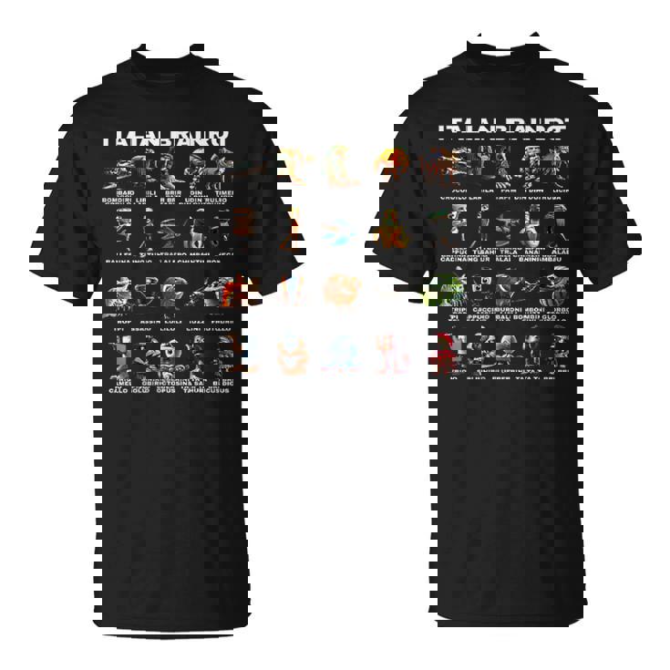 イタリアンブレインロット2面 Tシャツ