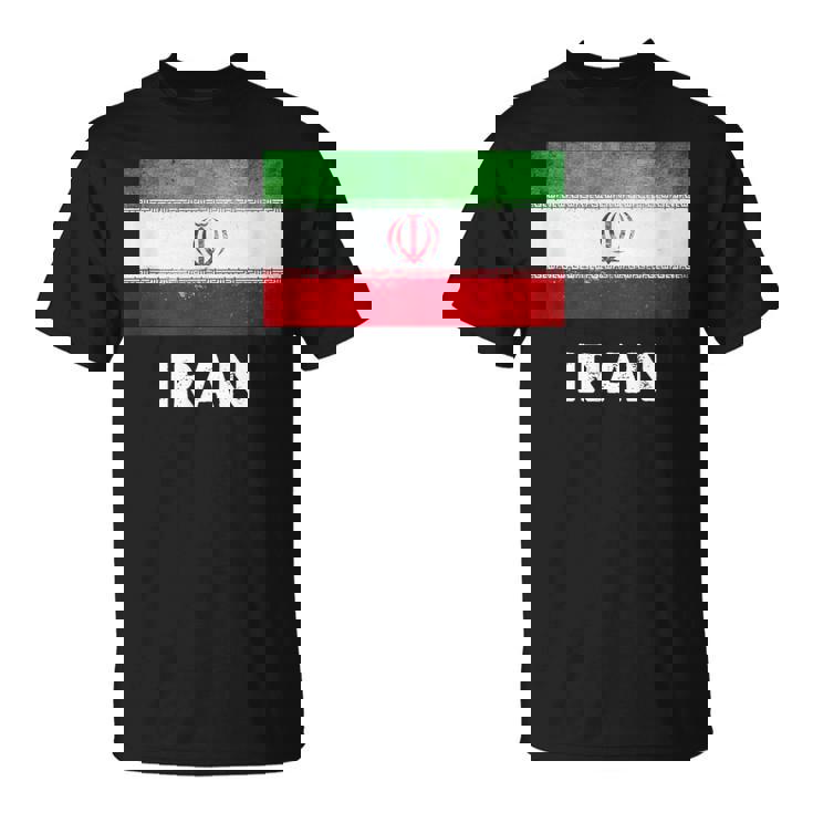 イラン国旗tシャツ Tシャツ