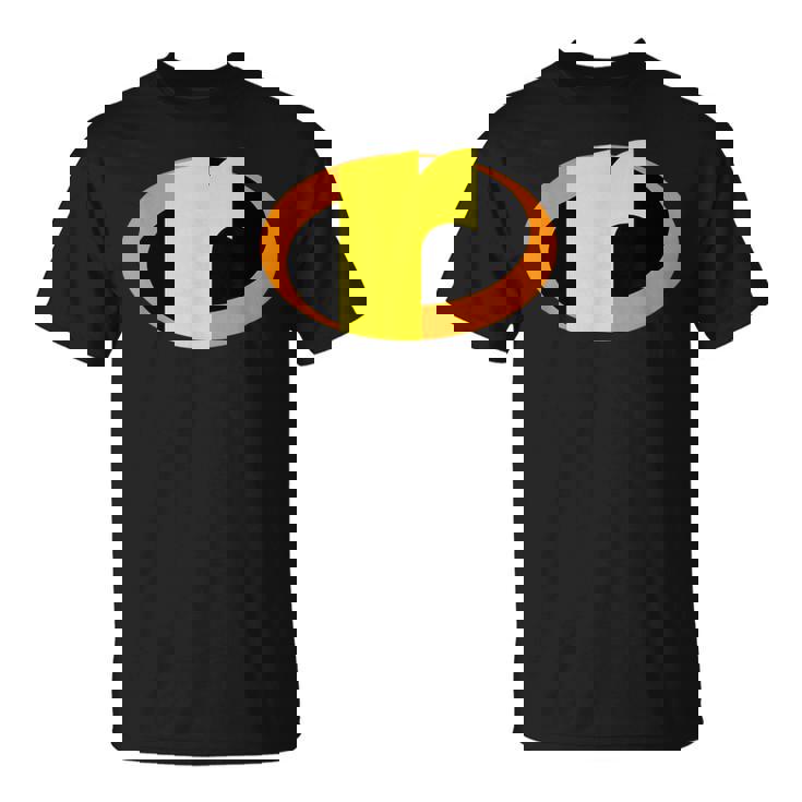 インクレディブル レター R アルファベット スーパーヒーロー キッズ ファミリー Tシャツ