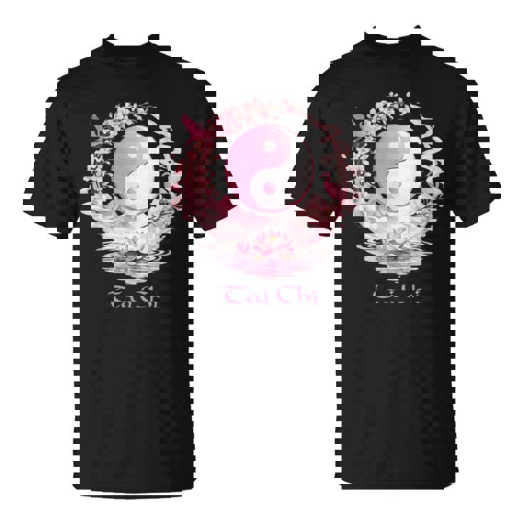 インストラクターと実践者のための太極拳tシャツ Tシャツ