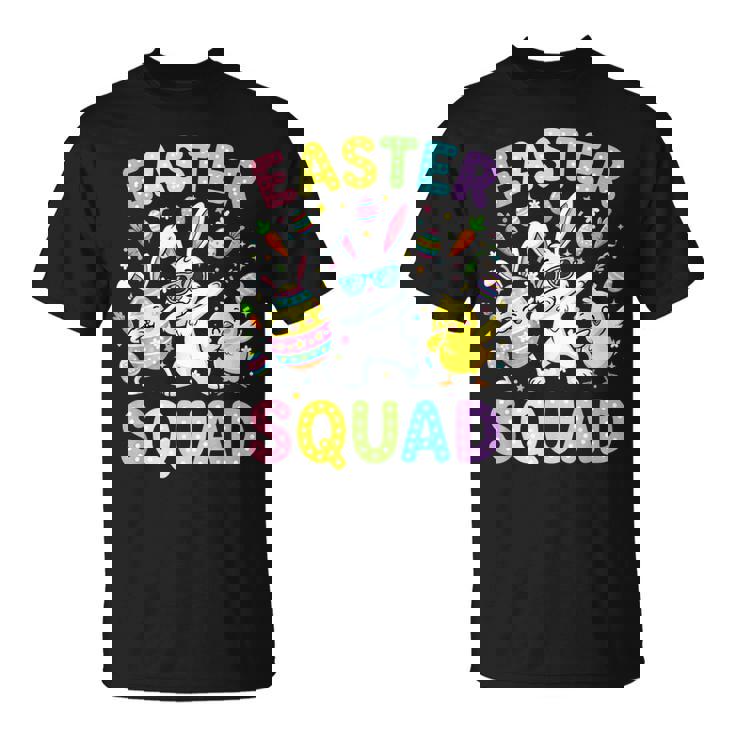 イースター隊 ハッピー イースターデー エッグ うさぎ ウサギ お祝い Tシャツ