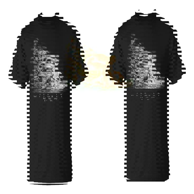 ウィリアム・ブレイク アイザック・ニュートンの肖像 物理学者 科学 芸術 William Blake Newton Tシャツ