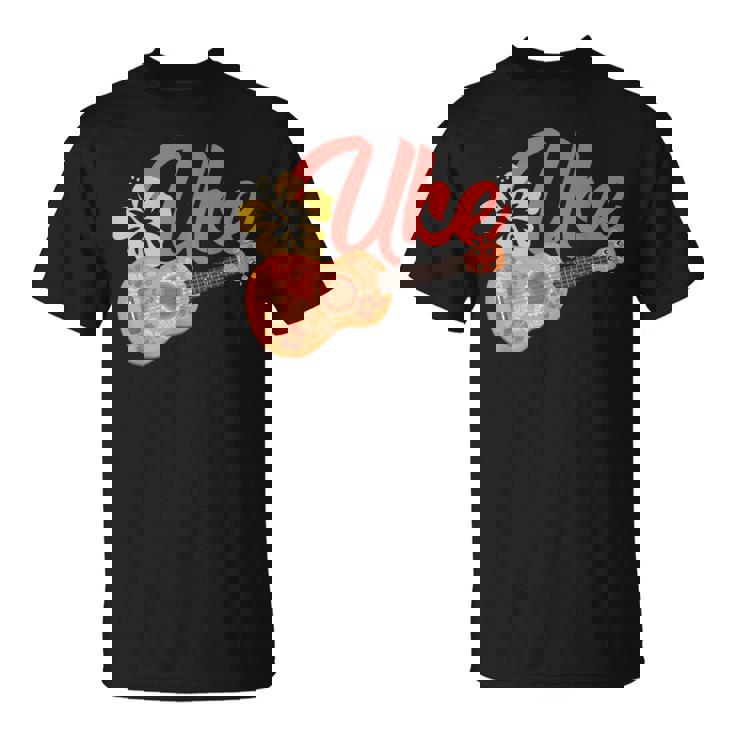 ウクレレギターギタリスト楽器 Tシャツ