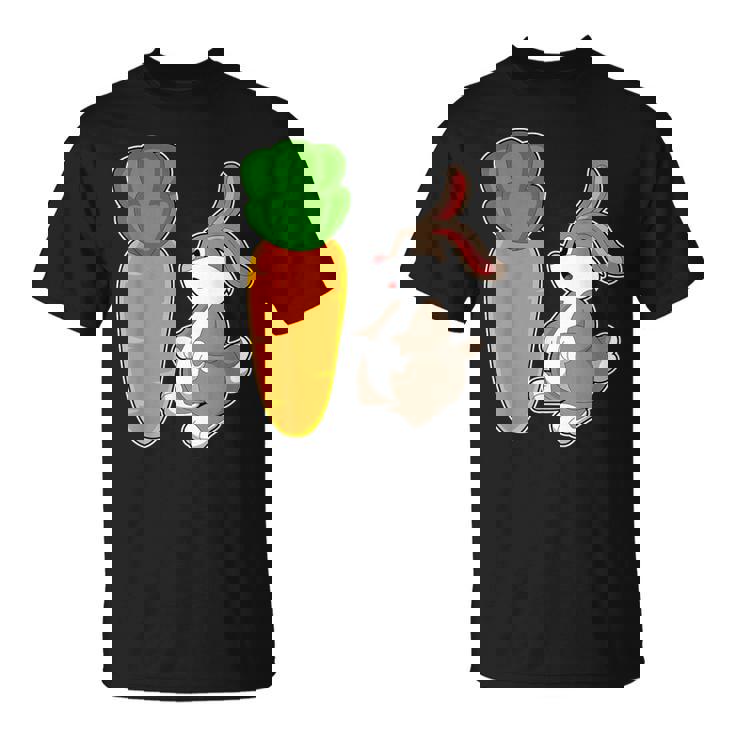 ウサギ ニンジン Tシャツ