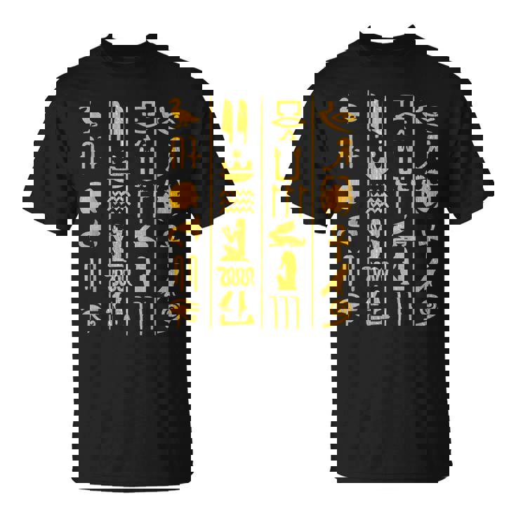 エジプト ヒエログリフ 古代エジプトシャツ ファラオtシャツ Tシャツ
