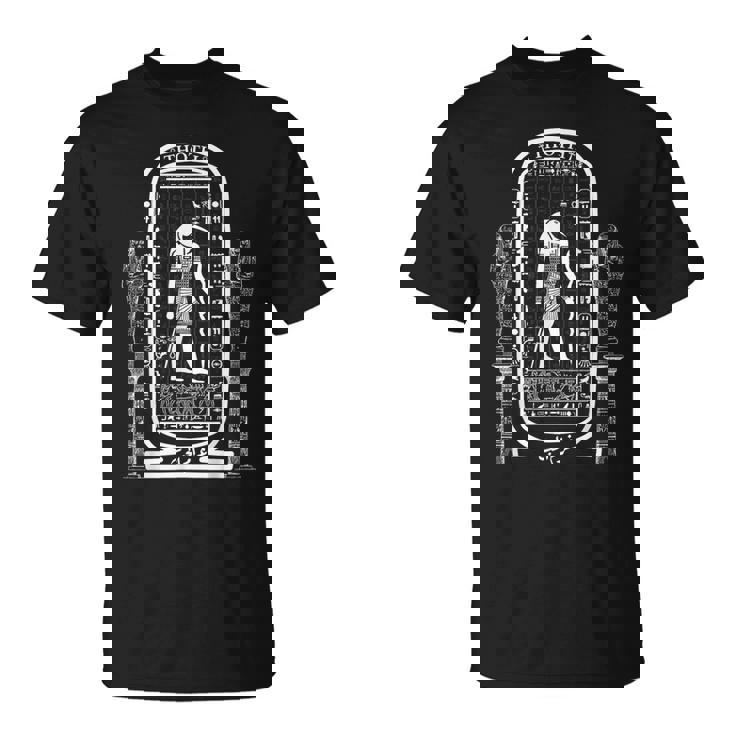 エジプト神 トート目 ホルスの目 エジプト アンク ファラオ Tシャツ