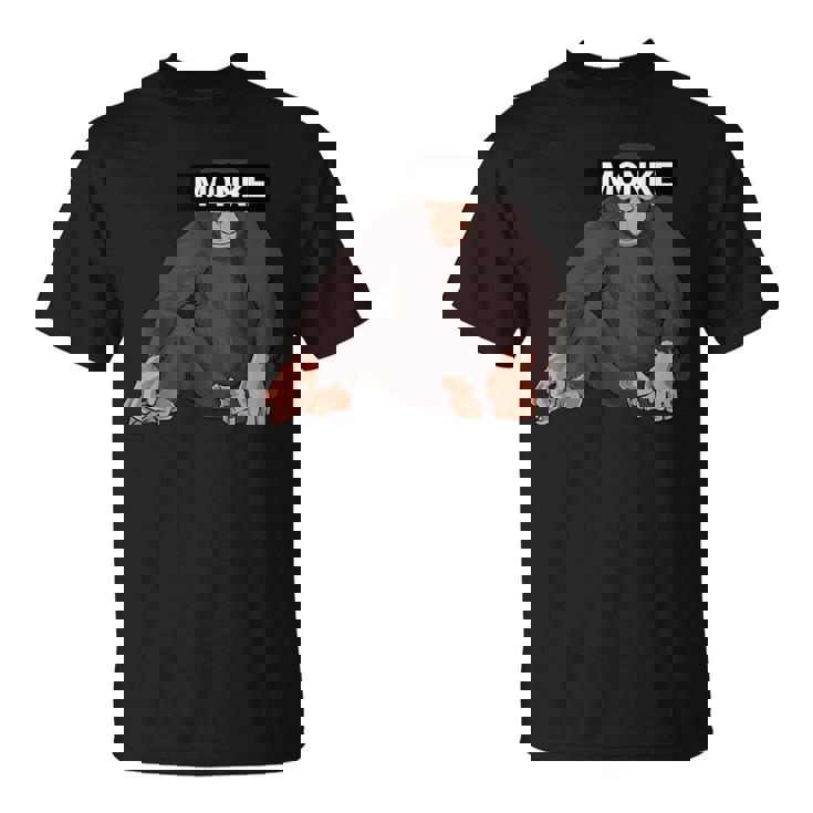 エステティック・モンク・ミーム・ファニー・モンキー・ラバー Tシャツ