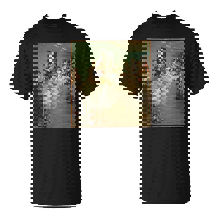 エドガー・ドガ ダンスクラス バレエ 印象派 アート Tシャツ