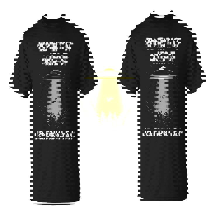 エリア51 シャツ Property Of Area 51 Ufo エイリアン 長袖tシャツ Tシャツ