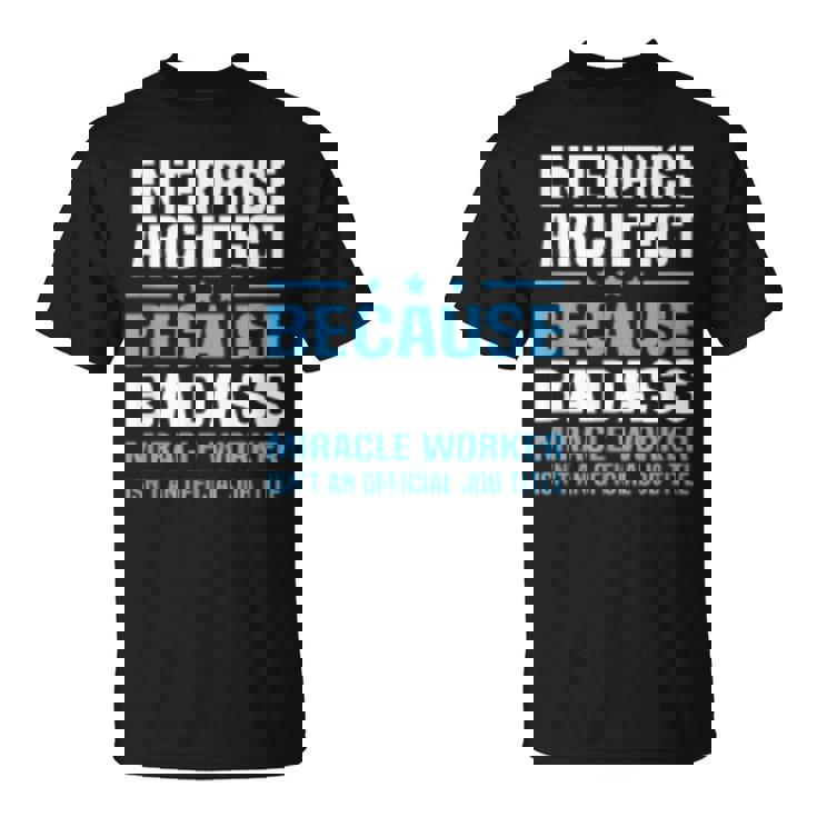 エンタープライズアーキテクトtシャツ Tシャツ