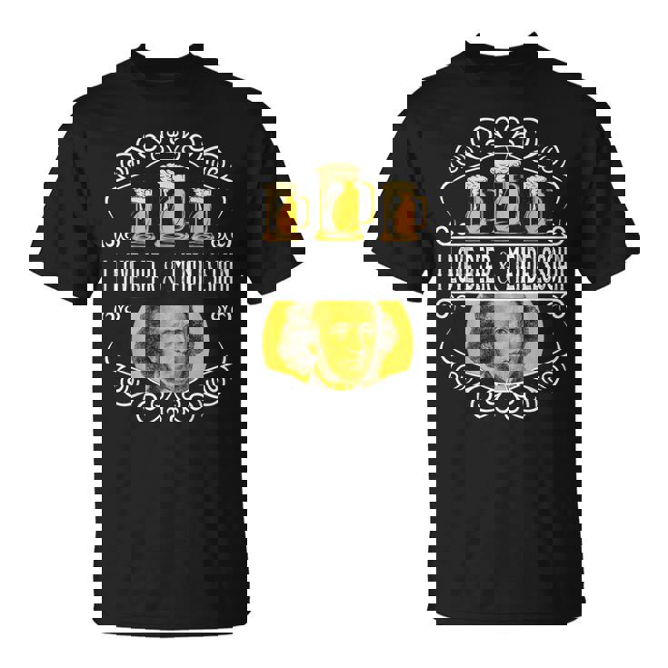 オクトーバーフェスト I Love Beer Bier & Classical Music Tシャツ