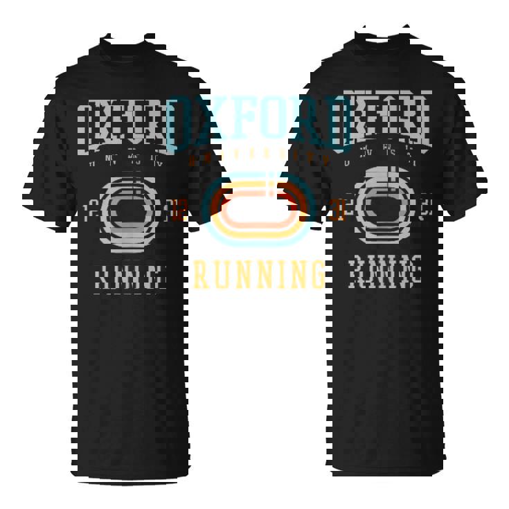 オックスフォード大学ランニング大学アカデミックスポーツpafi862。 Tシャツ