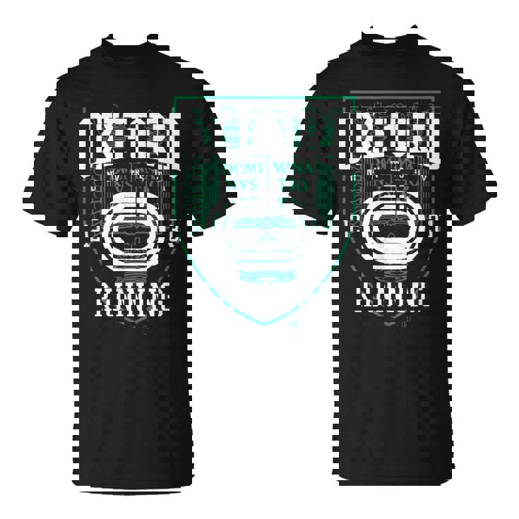 オックスフォード大学ランニング大学アカデミックスポーツpafi880。 Tシャツ