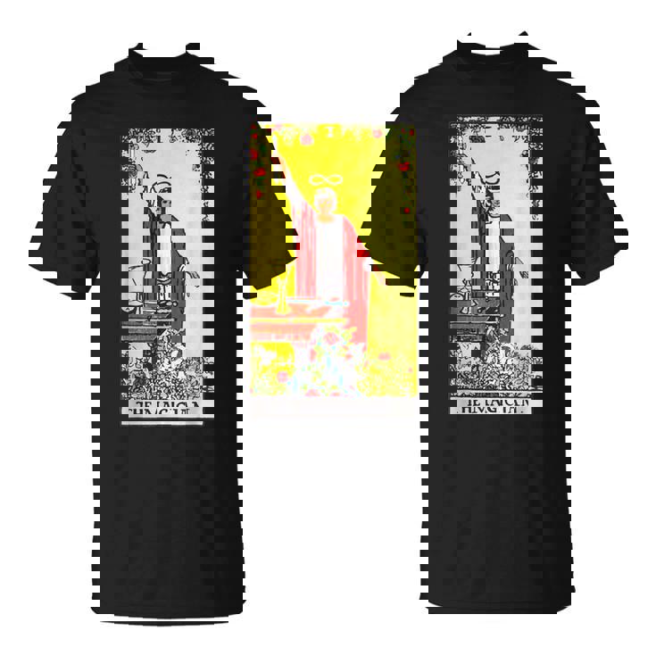 オリジナルrider Waite Deckからのマジシャンビンテージタロットカード Tシャツ