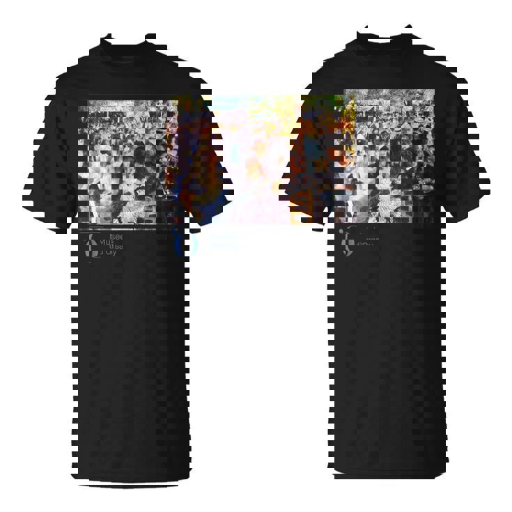 オルセー美術館パリ・ダンス・アット・ル・ムーラン・ド・ラ・ガレット・ルノワール Tシャツ