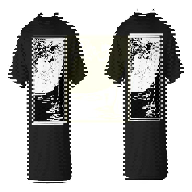 オーブリー・ビアズリーによるクライマックス1893 長袖tシャツ Tシャツ