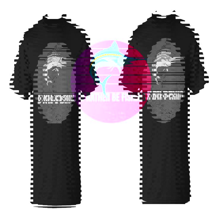 カジキ 水面から カジキバショウ バショウカジキ 深海釣り Tシャツ