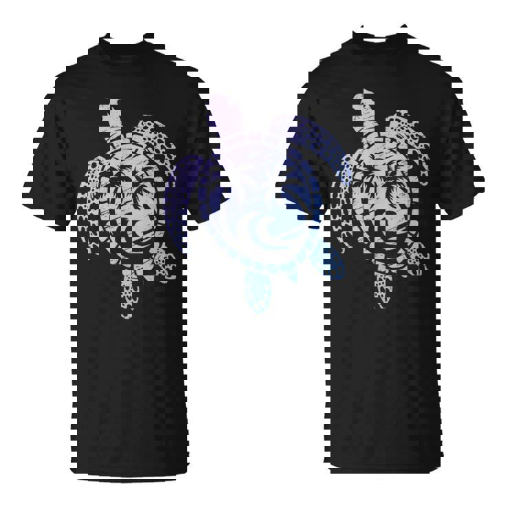 カメのモチーフ ヤシの木 波 フェス 夏 カメ サーフィン Tシャツ