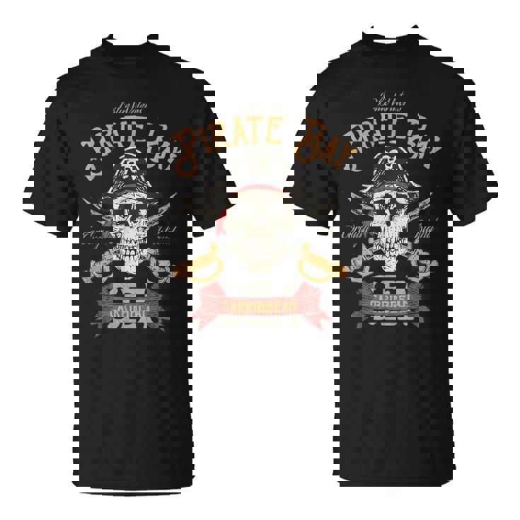 カリブ海 クロスボーン 海賊 Tシャツ