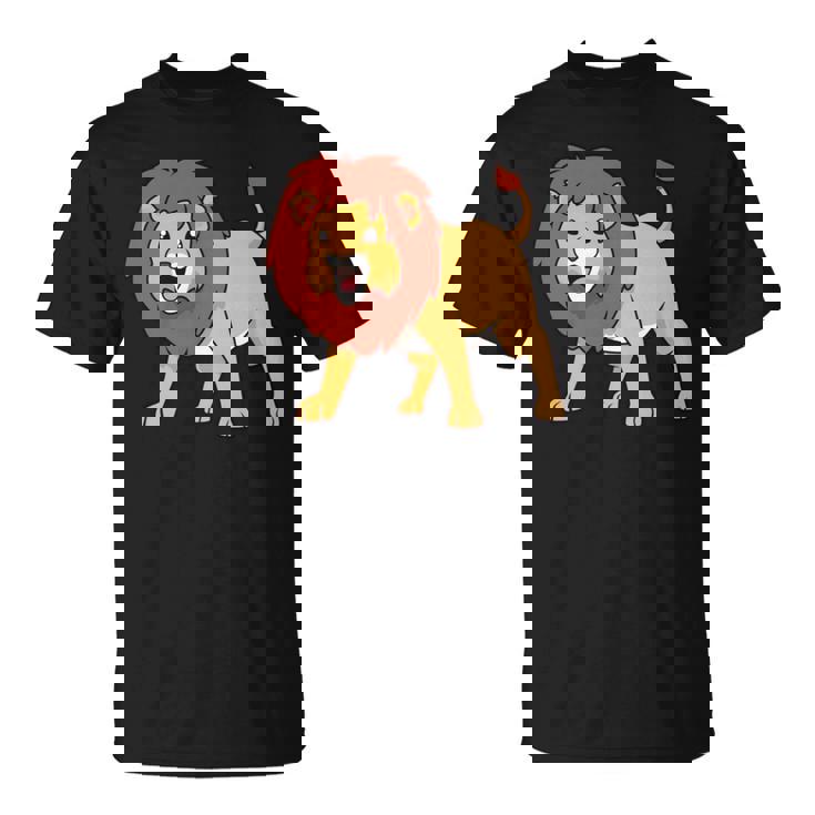 カワイイライオン 長袖tシャツ Tシャツ