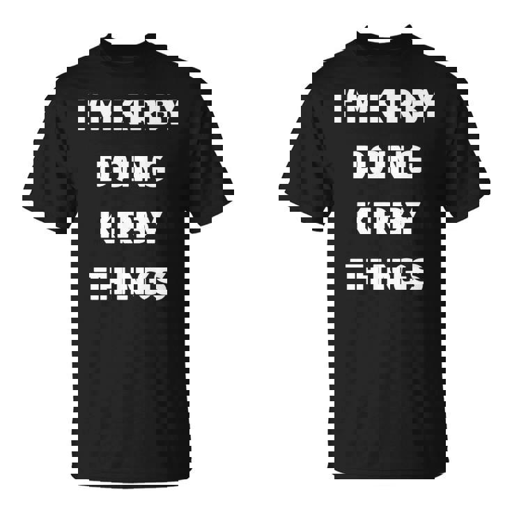 カービィのことをやってるカービィだよ 長袖tシャツ Tシャツ