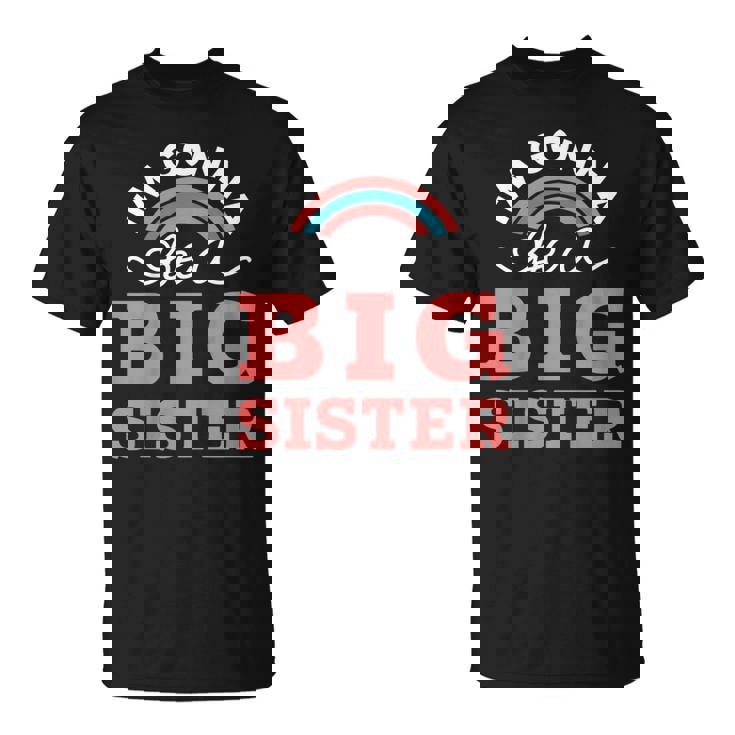キッズ 幼児用シャツ Im Gonna Be A Bigister Tシャツ